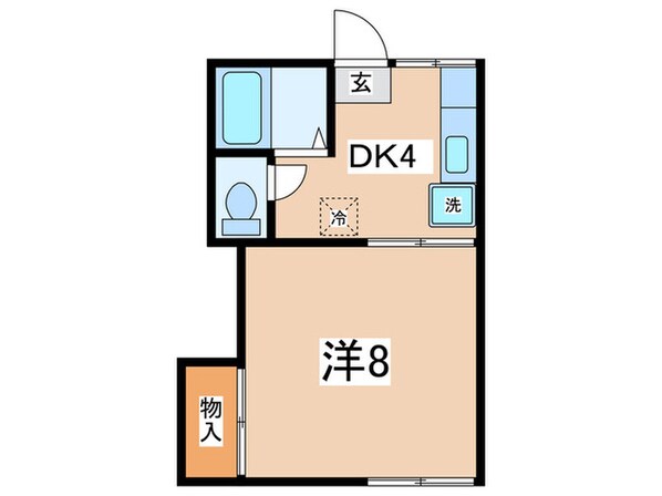 エルフォルグ北里の物件間取画像